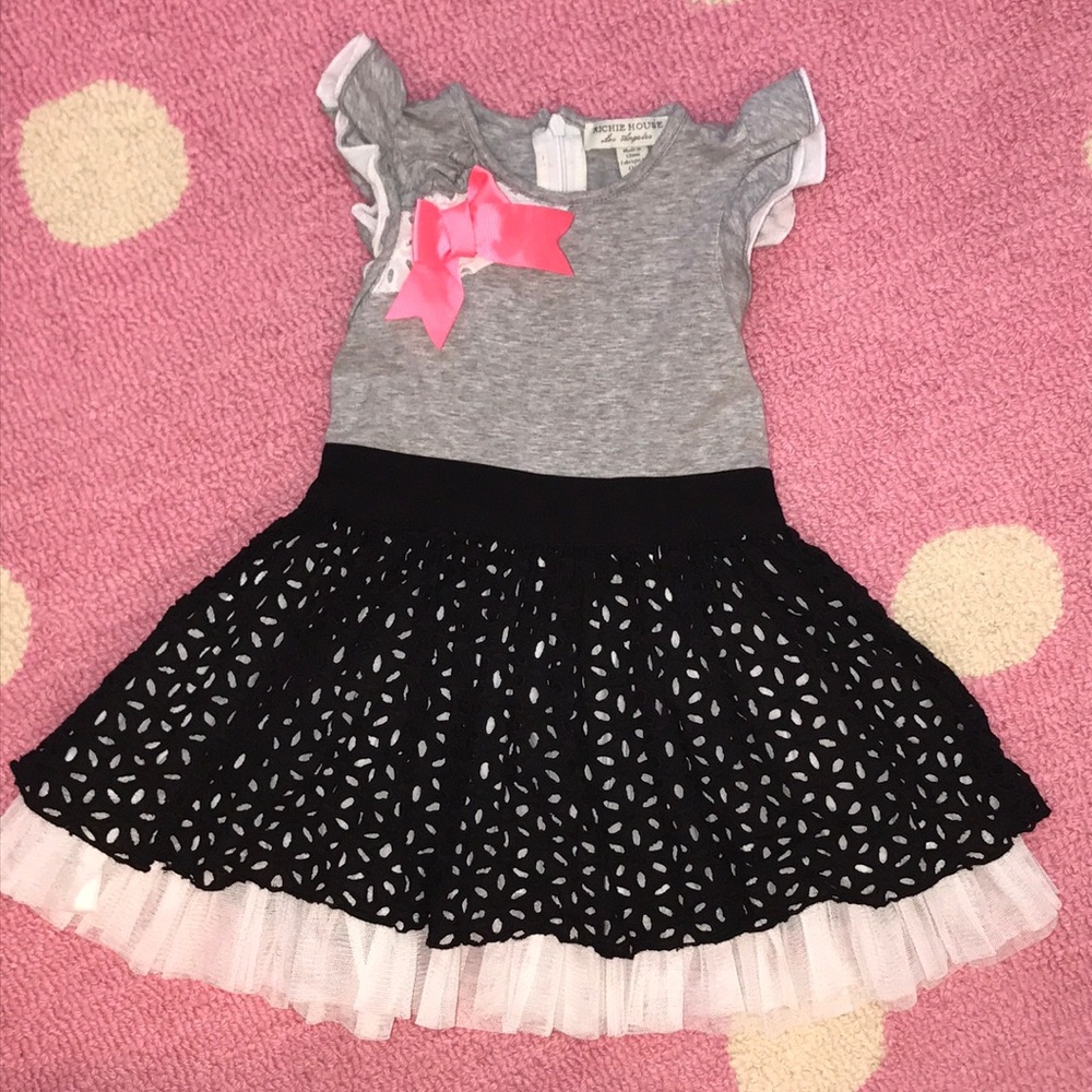 Richie House Toddler Baby Girl Dress 24 months